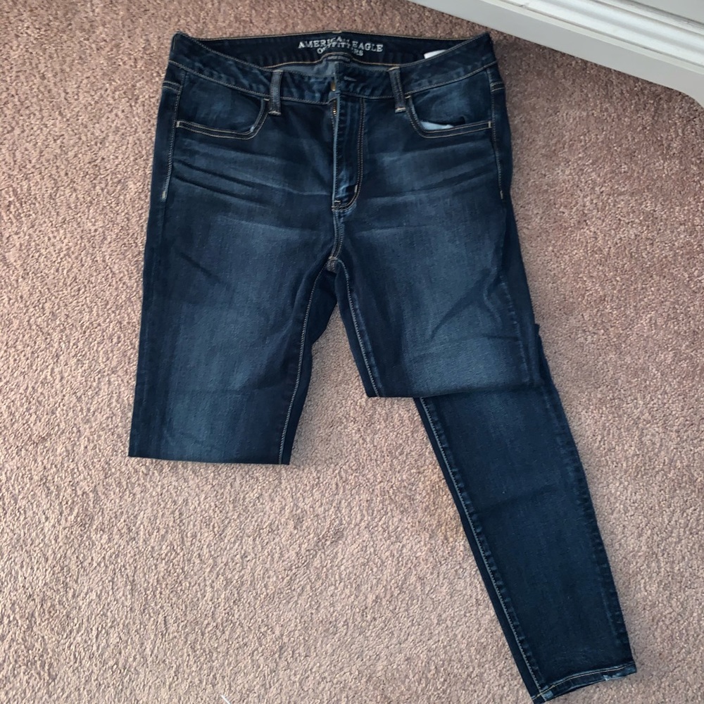 american eagle blue jeans